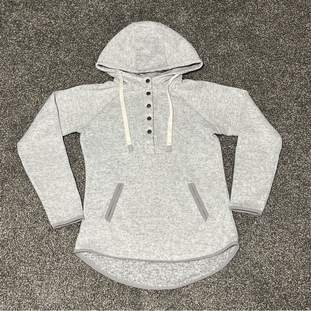 Thread & Supply Gray Sweater Hoodie Size XS - Picture 2 of 5